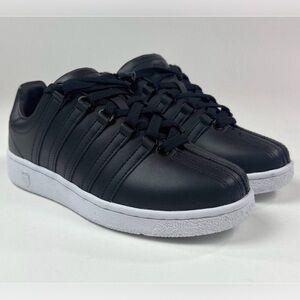 K Swiss Classic VN Black Womens Size 6.5 Shoes Sneakers Athletic Low 97321-002-M